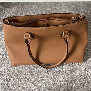 Mathew + Julian Brown Leather Handbag & Coin Purse - Never Used